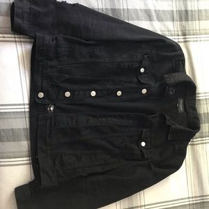 black denim jacket pacsun